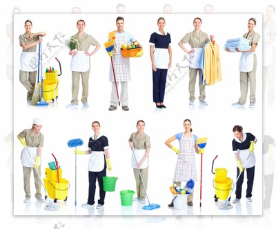 清潔工圖片